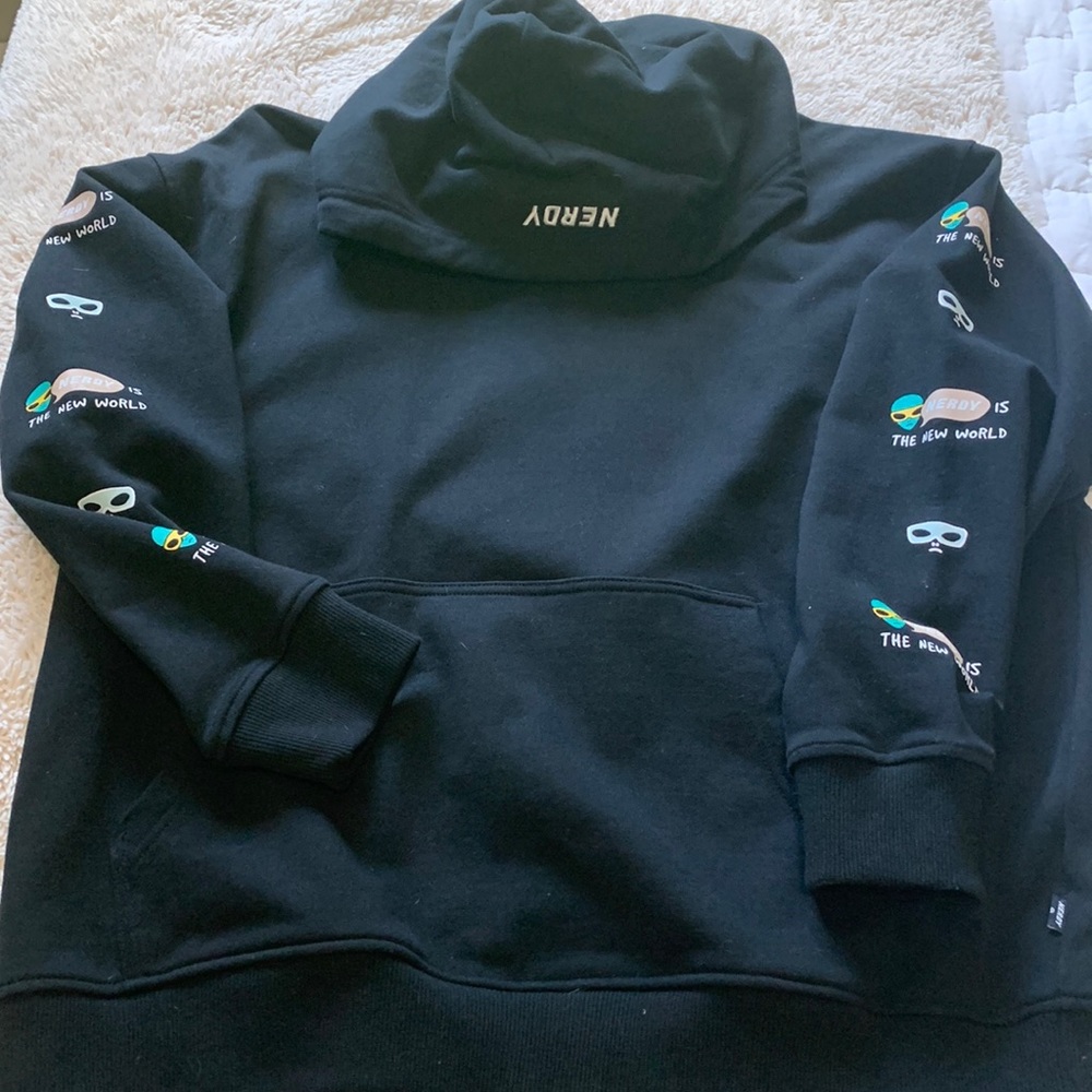 Hoodie, sweatshirt, Stranger Things decals on it never worn new without tags